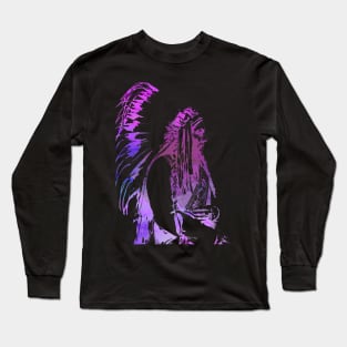 Wild West Series Indian Chief Long Sleeve T-Shirt